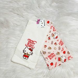 Hello Kitty Hand Towels Set